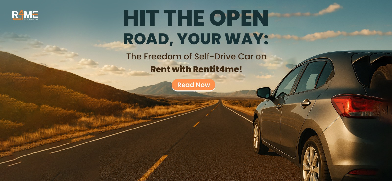 Hit the Open Road, Your Way: The Freedom of Self-Drive Car on Rent with Rentit4me