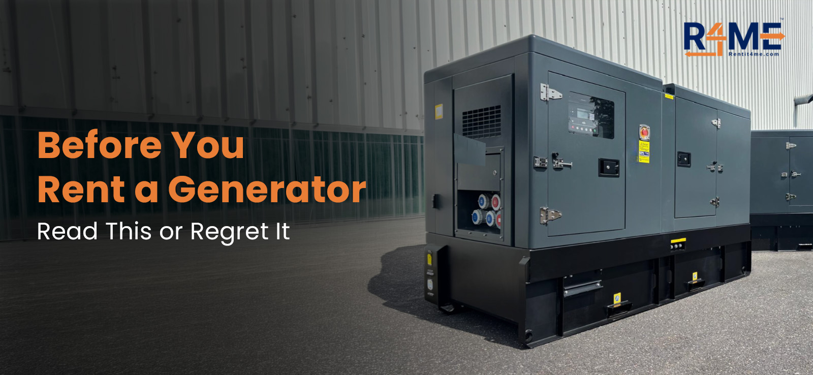 Before You Rent a Generator, Read This or Regret It