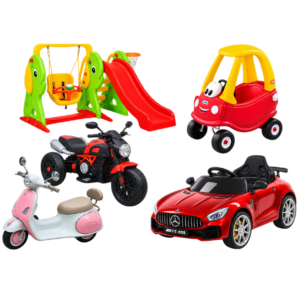 Kids Utilities & Toys on rent