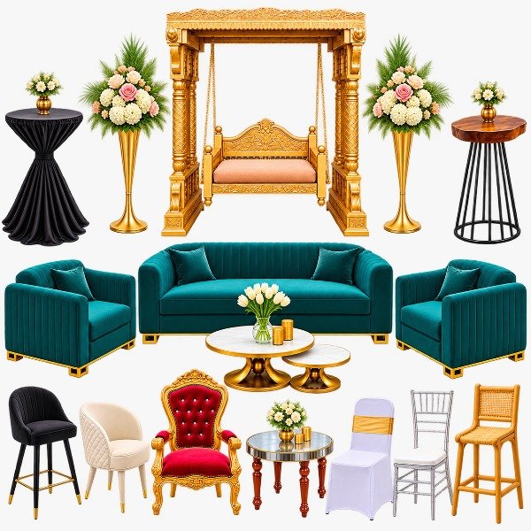 Wedding & Events on rent