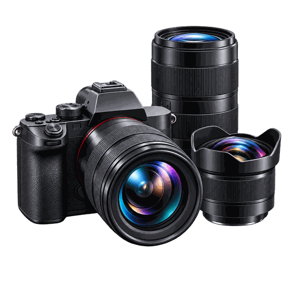 Camera & Lenses on rent