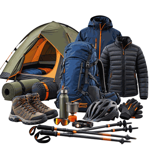 Biking & Hiking Gears on rent