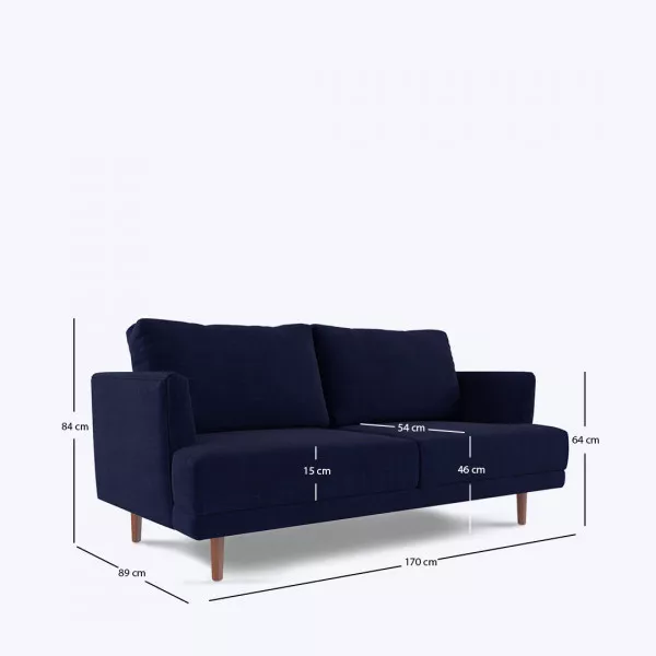 Melisa 2 Seater Sofa - 67"