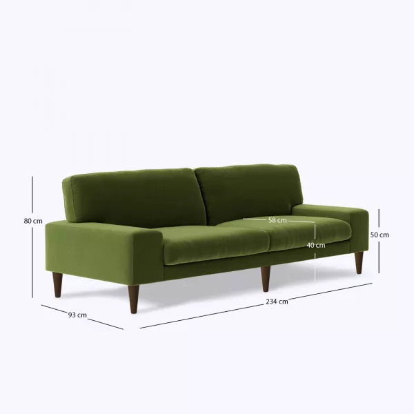 Spacino 4 Seater Sofa - 92"