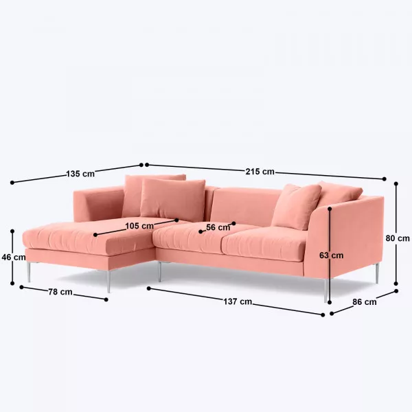 Hybo L Shape Sofa - 85