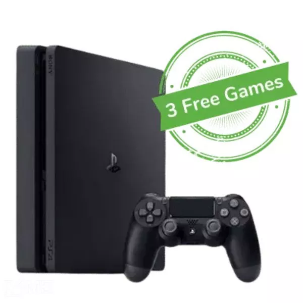 PS4 w/1 Controller [3 Free Games]