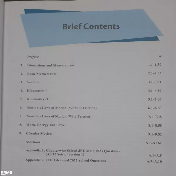 CENGAGE PHYSICS JEE (ADVANCED) MECHANICS 1