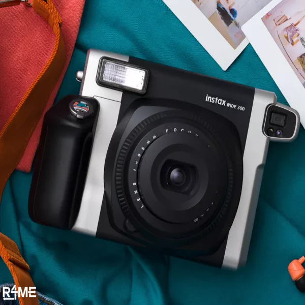 Fujifilm INSTAX Wide 300 Instant Film Camera, Black
