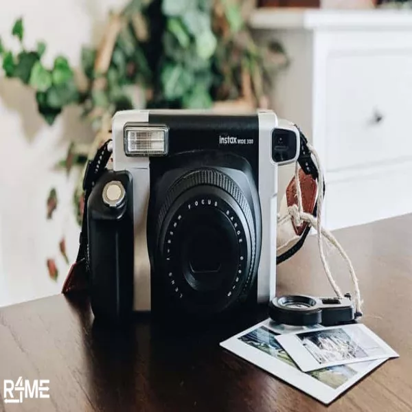 Fujifilm INSTAX Wide 300 Instant Film Camera, Black