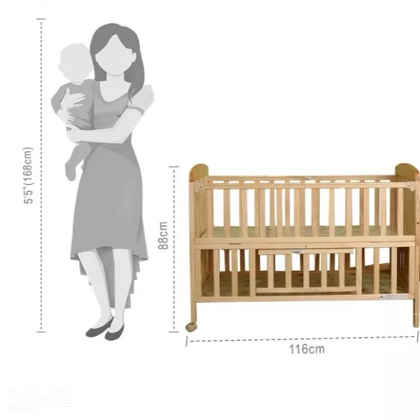 Brand: Baby Hug Baby cott on rent