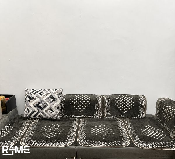 3 + 3 seater sofa with side table on rent
