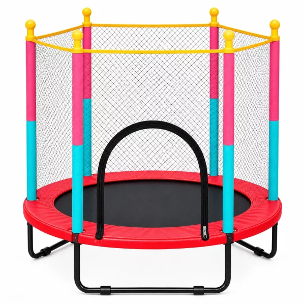 Trampoline with safety Enclouser Net
