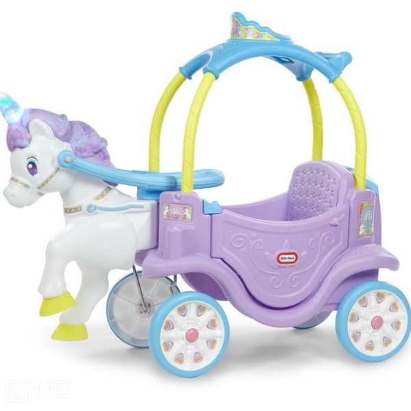Princess Unicorn Carriage Little Tikes on rent