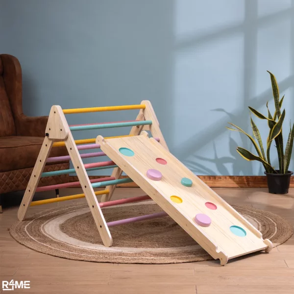 Pikler triangle with climber on rent