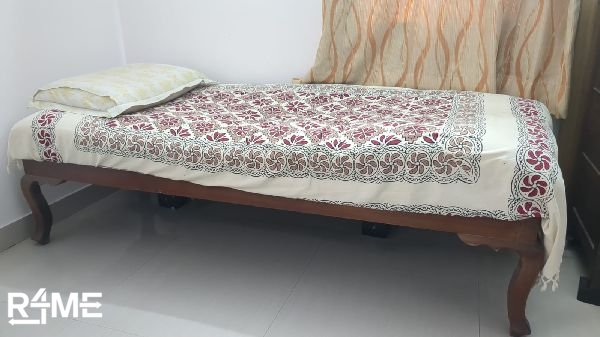 single cot n mattress on rent