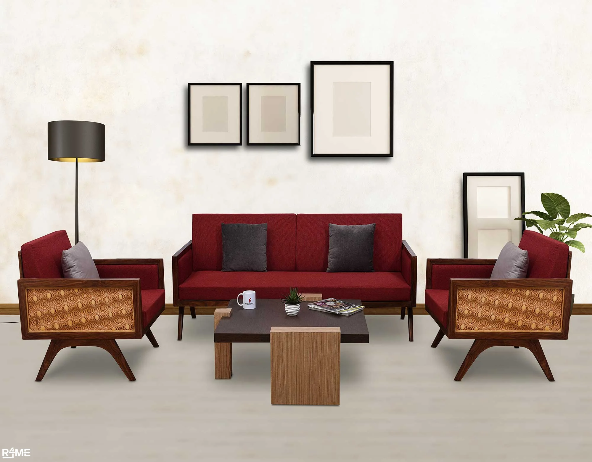 Aster (3+1+1) Sofa Set