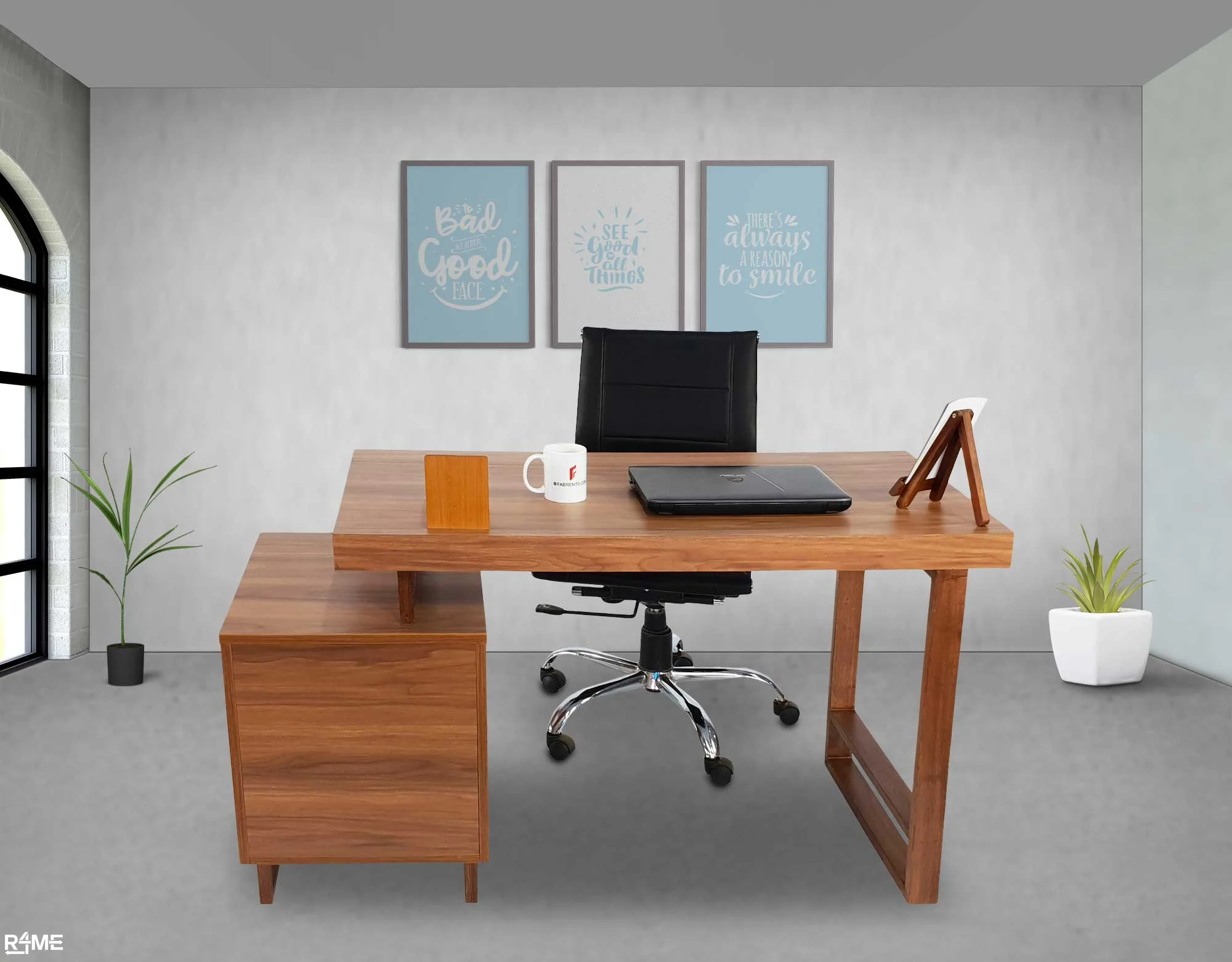Berth Office Desk with Chair
