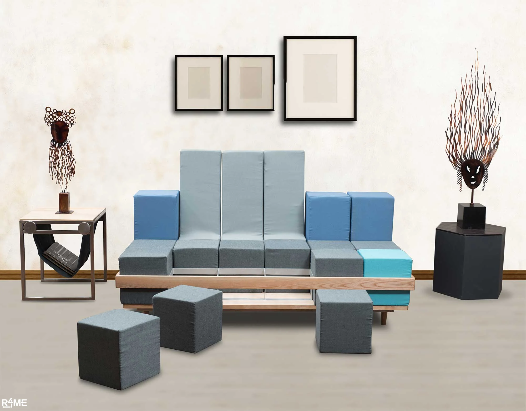 Puzzly Sofa Set