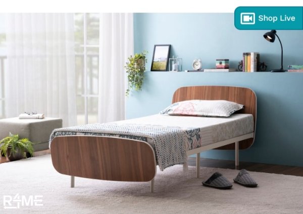 Engineered Wood Single Bed on rent