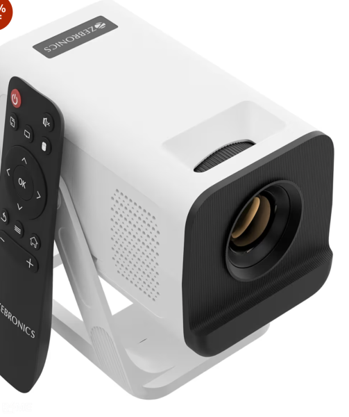 Zebronics home projector on rent