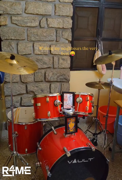 New 8 piece drumkit on rent