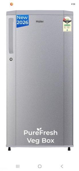 Haier refrigerator 165 L on rent