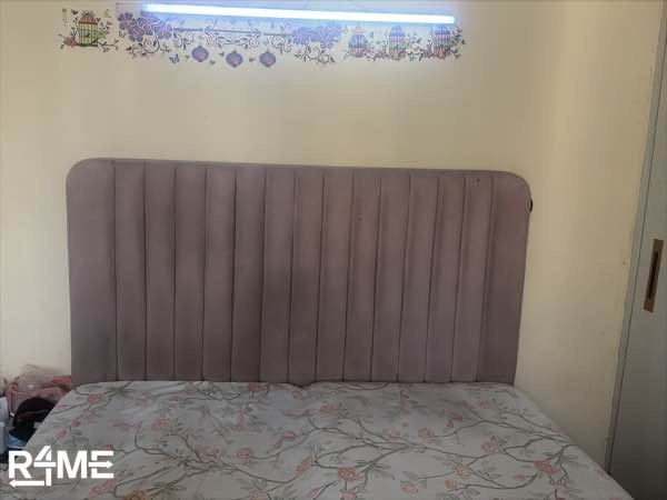 bed with mattress on rent