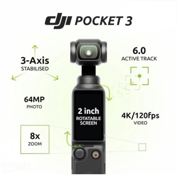 Osmo Pocket 3 on rent
