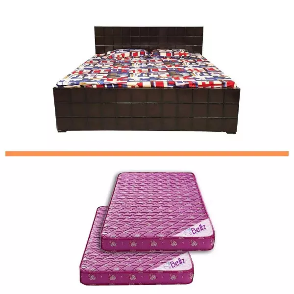 Double Bed With Mattress  (6×6)
