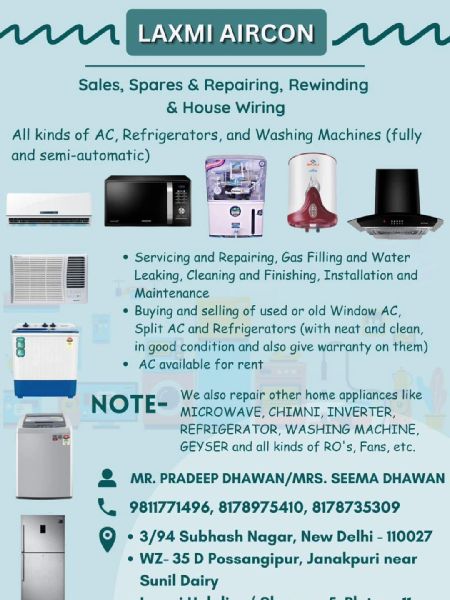 AC Mechanic Repair and Servicemen